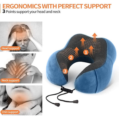 U Shaped Memory Foam Neck Pillows